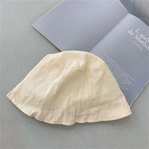 Vải Nhẹ! Nón Tai Bèo Vải Cotton Mỏng Thoáng Khí Chống Nắng Thiết Kế Dễ Thương