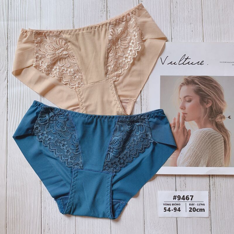 Combo 10 Quần Lót Su Phối Ren 9467