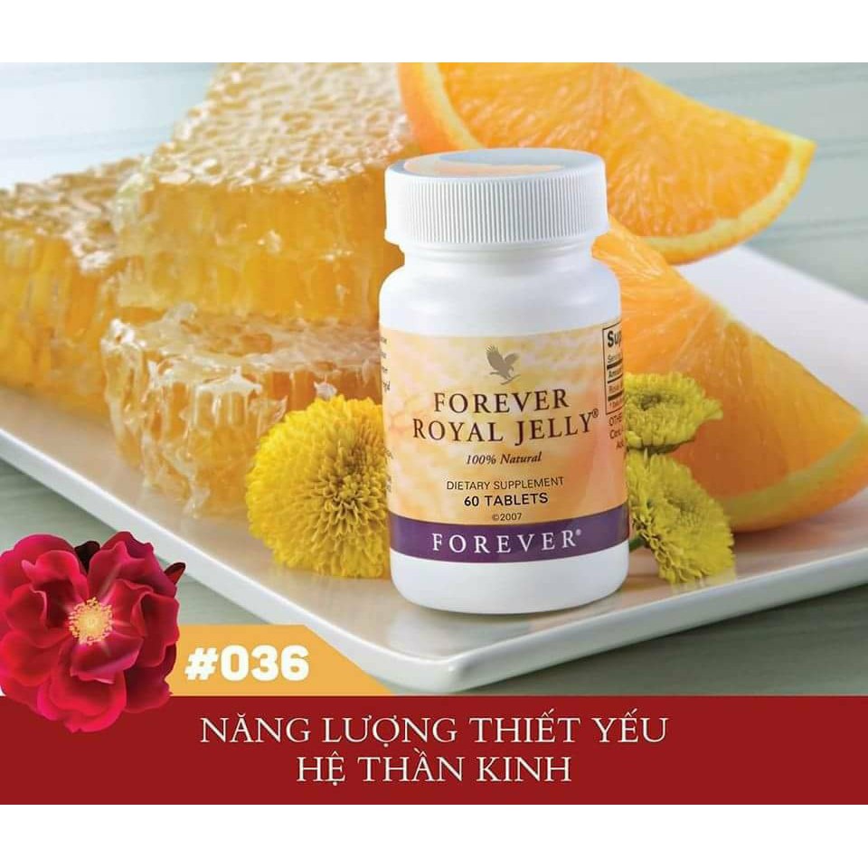 Viên Sữa Ong Chúa Forever Royal Jelly mã số : 036 FLP