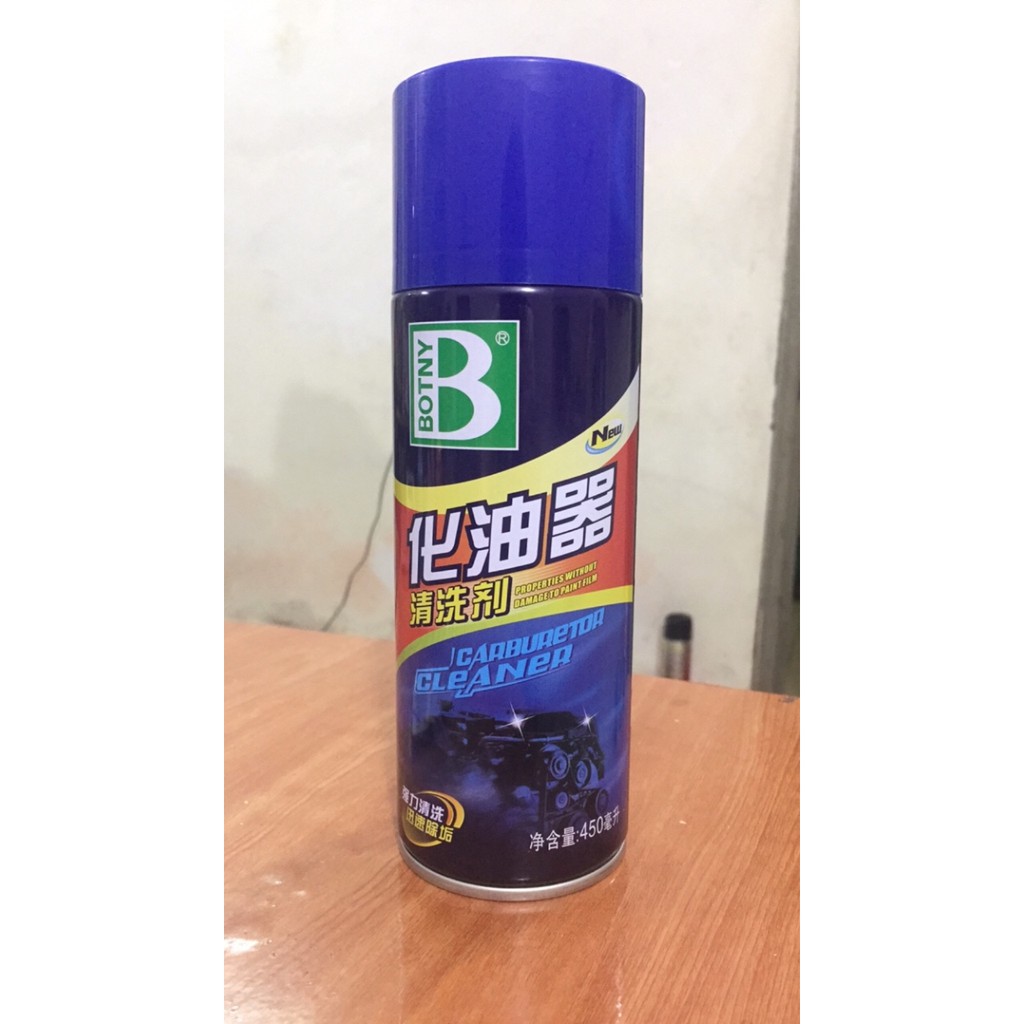 Chai xịt xúc rửa bình xăng con BOTNY