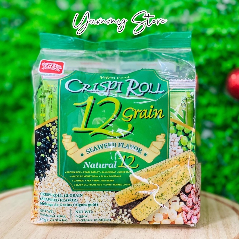 Bánh Dinh Dưỡng 12 Loại Ngũ Cốc PeiTien Crispi Roll