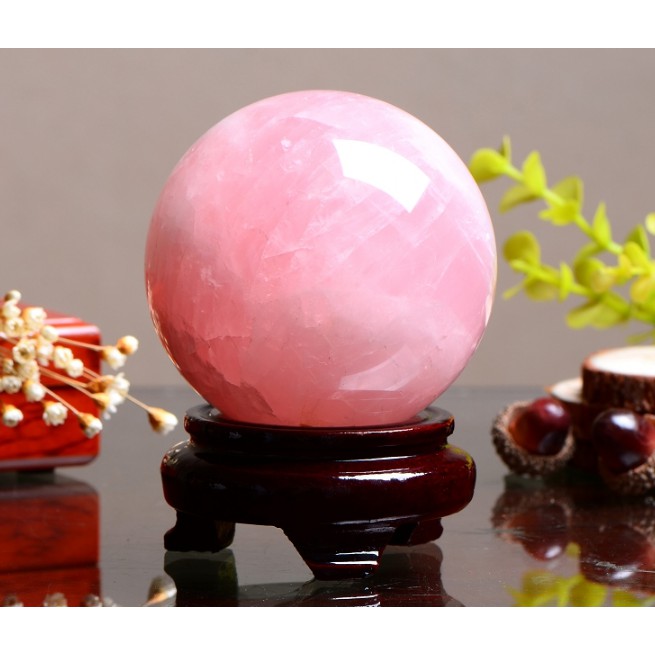 [XẢ KHO Size 0.7 Kg] Quả Cầu Phong Thủy T.A Hồng mạng THỔ - HỎA nặng 0.7Kg, Đường Kính 7-8 cm - Phong Thủy Thành Đô | BigBuy360 - bigbuy360.vn