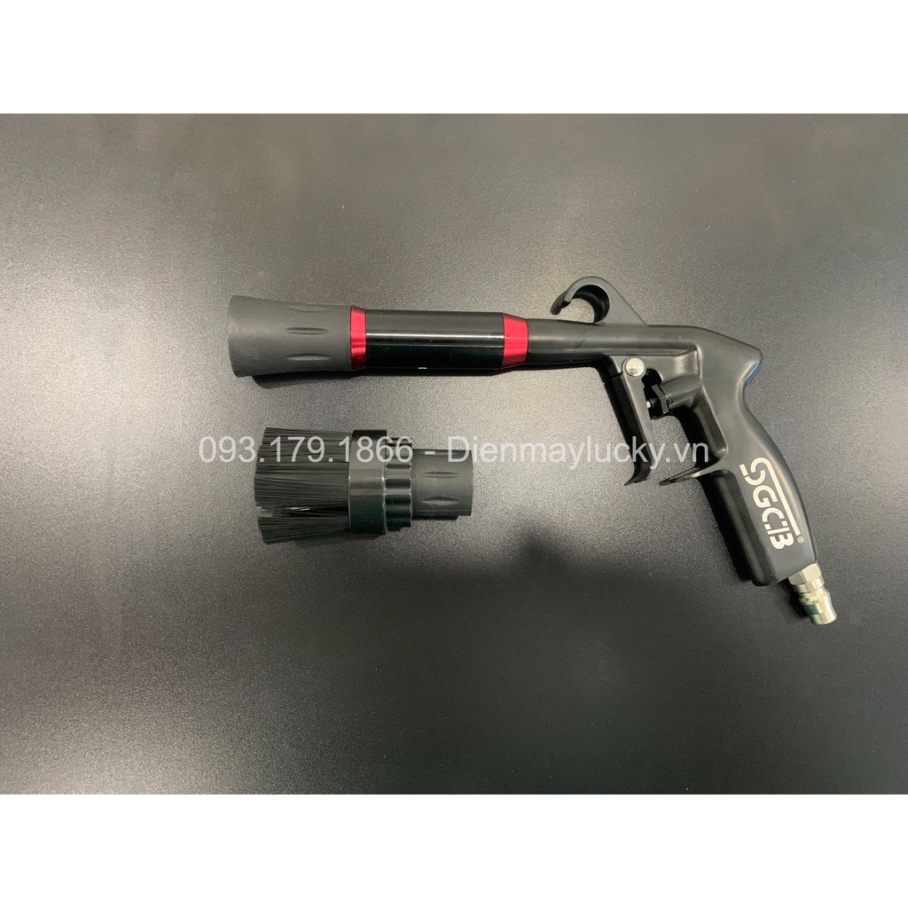 TORNADOR SÚNG VỆ SINH NỘI THẤT LÕI NHÔM SGCB - SGCB AIR PULSE CLEANING GUN FOR CAR WASHER