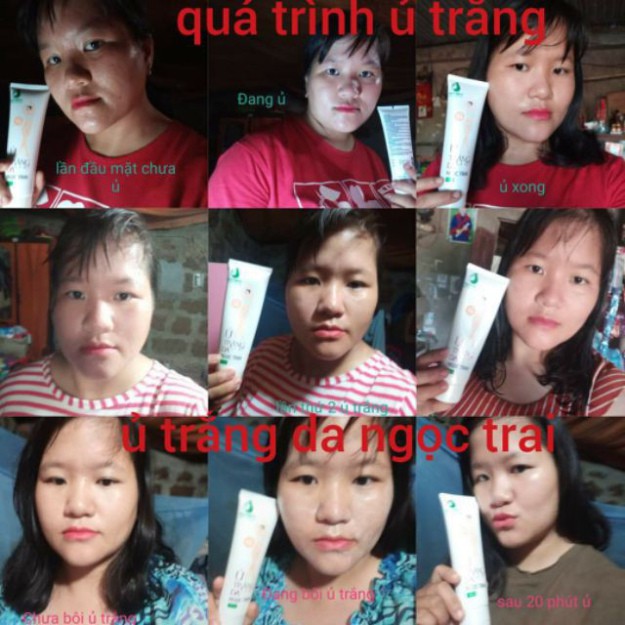 Ủ trắng ngọc trai Ngân Bình .