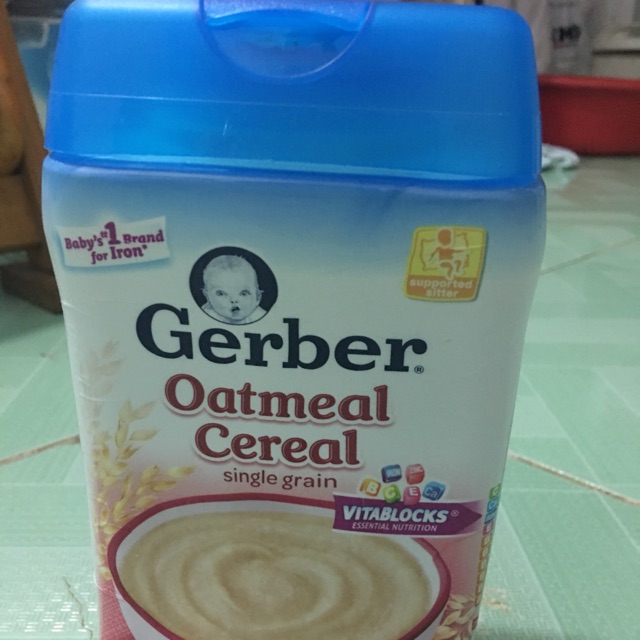Bột ăn dặm gerber