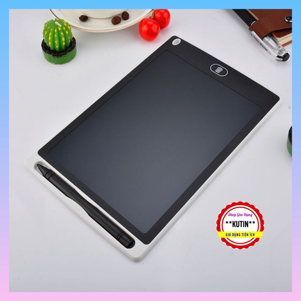 Bảng Viết tự xóa LCD, Bảng Vẽ Điện Tử Thông Minh Tự Động Xóa Thúc Đẩy Tư Duy Sáng Tạo Cho Bé 8.5 inch