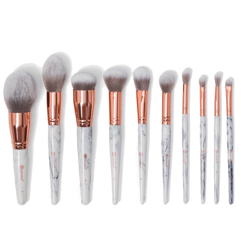 Set cọ BH Cosmetic Marble Luxe