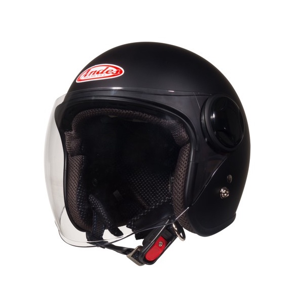 Mũ bảo hiểm Andes có kính 382 - Bảo hành 12 tháng - Tháo được lót vệ sinh