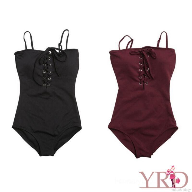 Đồ bơi nữ cột dây màu trơn gợi cảm sexy | BigBuy360 - bigbuy360.vn