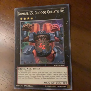 Bài yugioh: Number 55: Gogogo goliath