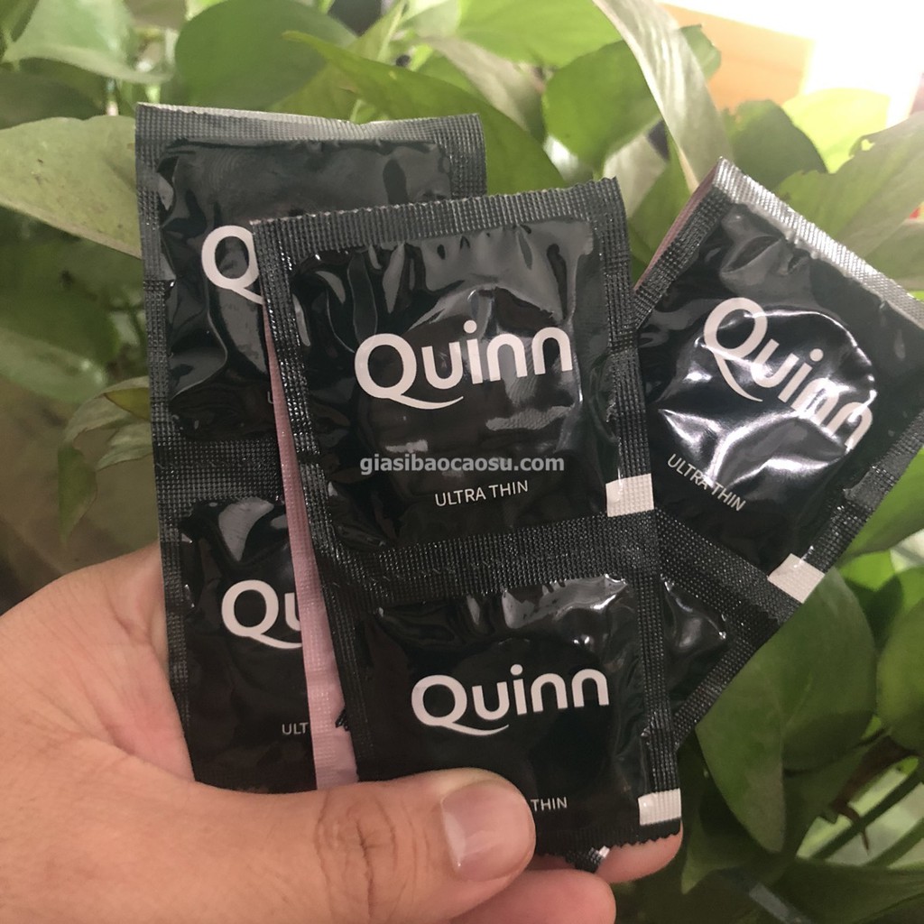 Bao cao su siêu mỏng QUINN 0.01  (12 chiếc)