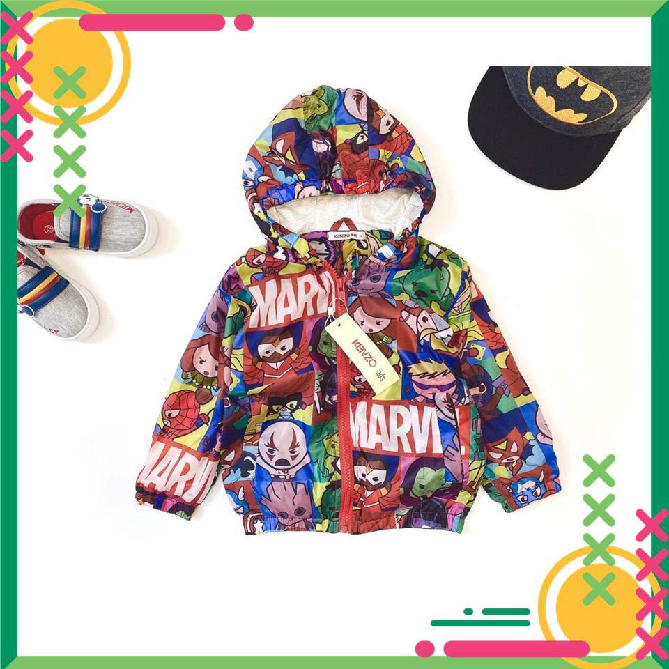 Áo khoác gió Marvel siêu đẹp 🌸🍀