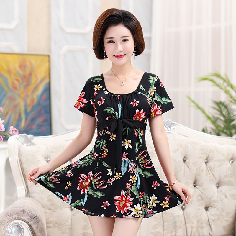 Bộ Đồ Bơi Thời Trang Cho Phụ Nữ Trung Niên 200kg | BigBuy360 - bigbuy360.vn