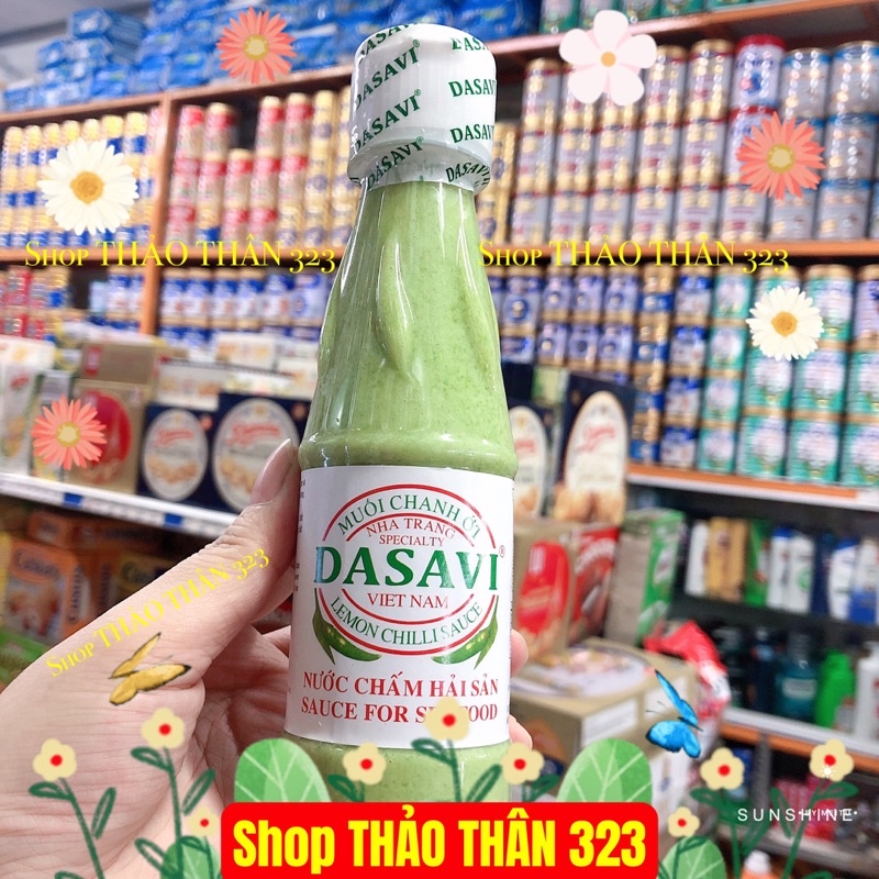 Muối Chanh Ớt DASAVI - Nước Chấm Hải Sản Dasavi 260g