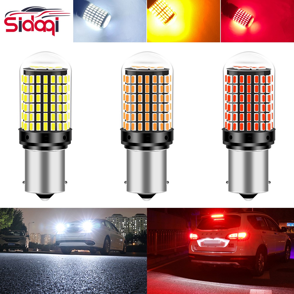 1 mảnh Bóng Đèn Led 144 Bóng 1156 Bóng Đèn Led Xi Nhan BA15S BAU15S P21W T20 7440 Chuyên Dụng Cho Xe Hơi / Xe Máy