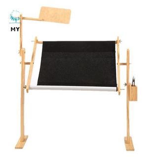 Khung thêu hình chữ nhật bằng gỗ có thể điều chỉnh tiện dụng chất lượng cao