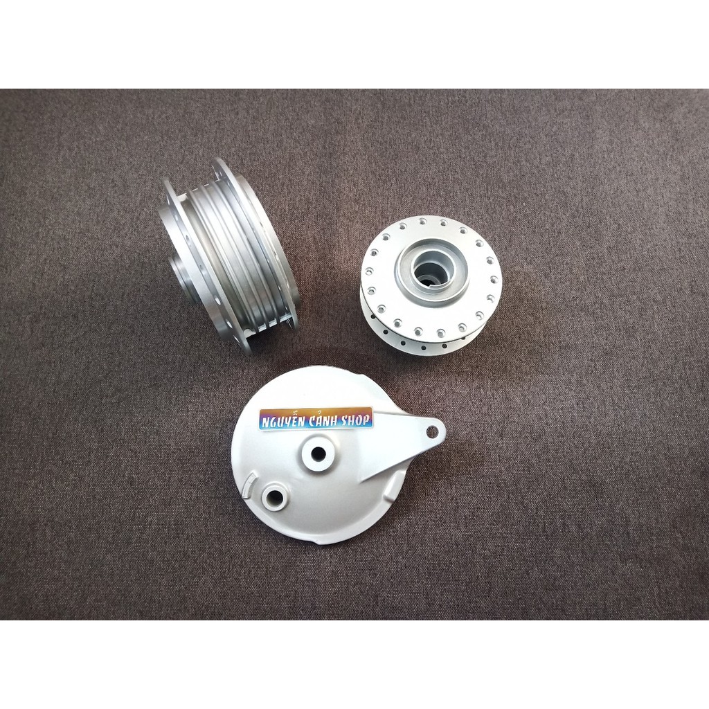 Đùm trước sau sirius wave s110 má đùm luôn 3 món