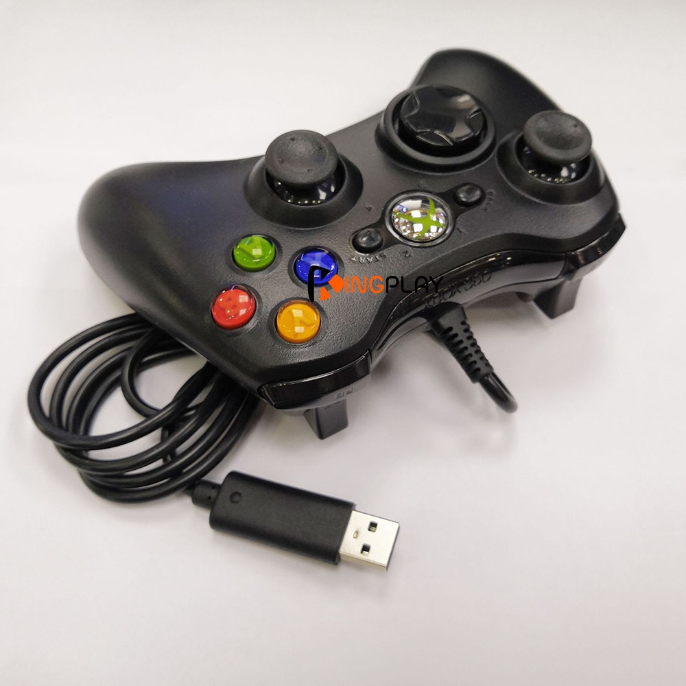 Tay cầm Chơi Game Xbox 360 có dây - Tay Cầm chơi game PC Laptop chơi full skill all game PC Fifa online 4 Fo4, Pes