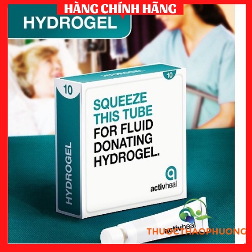 Gel Activheal Hydrogel bôi liền vết thương hở vết loét tì đè,vết loét tiểu đường vết bỏng trầy xước nhập khẩu Anh Quốc