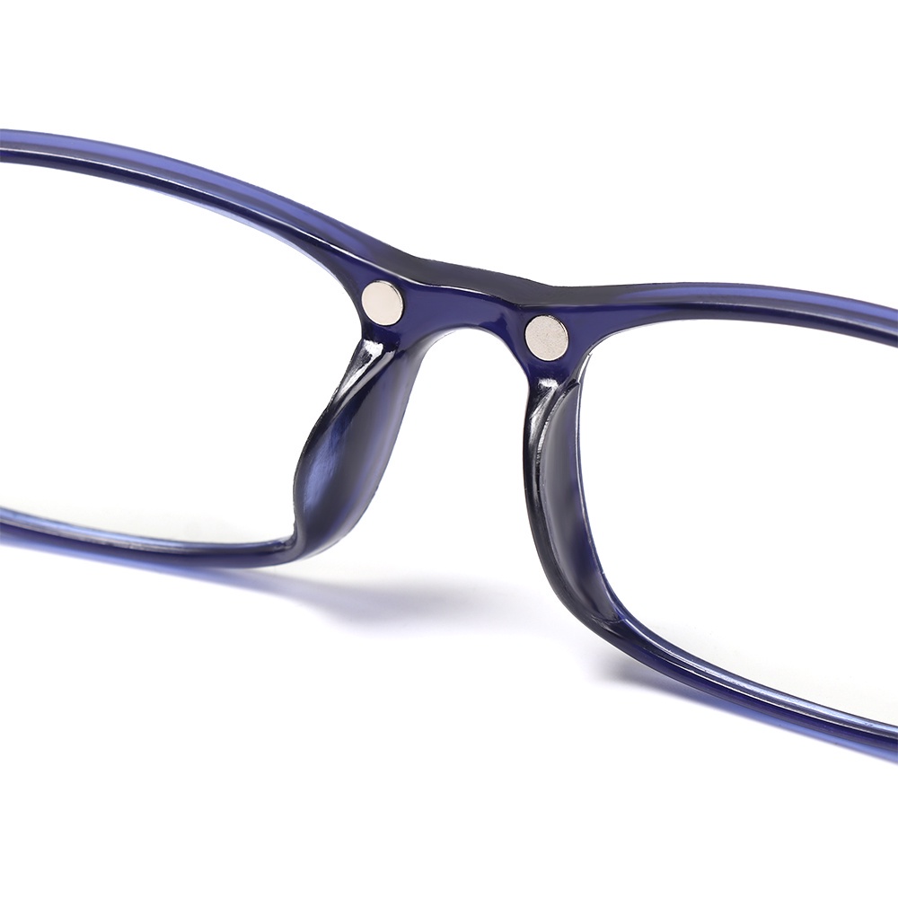 Kính Đọc Sách Nam Châm Siêu Nhẹ + 0.00 ~ + 4.0 Chống Ánh Sáng Xanh Thời Trang Cho Nam Nữ