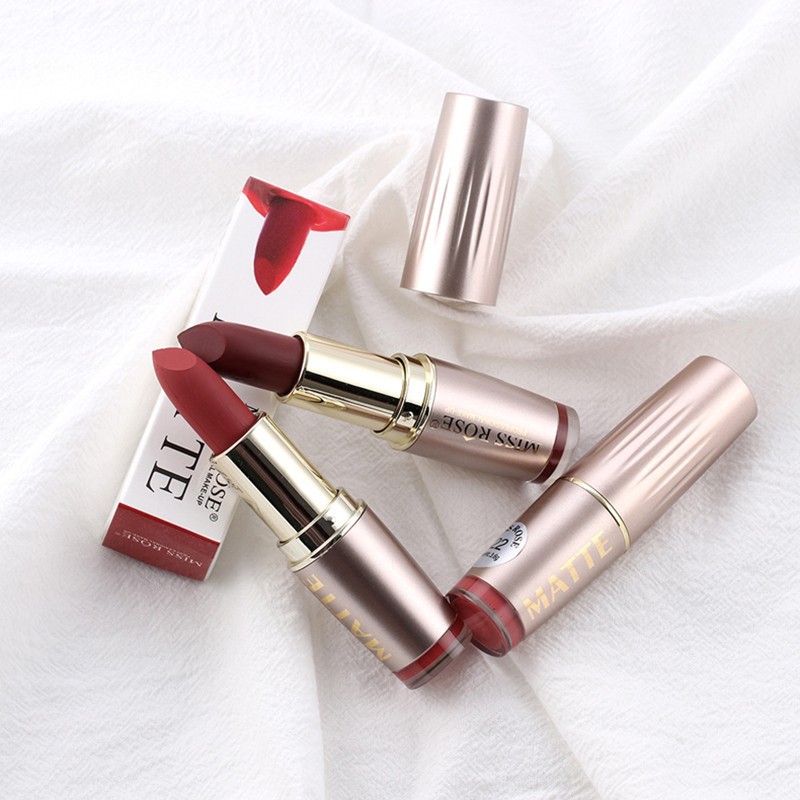Son lì lâu trôi siêu mịn môi MISS ROSE son thỏi son trang điểm nội địa Trung ZD-SM62 | BigBuy360 - bigbuy360.vn