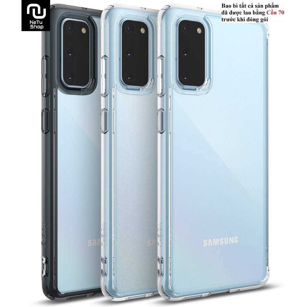 {Samsung Galaxy S20/S20 Plus/S20 Ultra} Ốp Lưng Ringke Fusion/ Fusion X