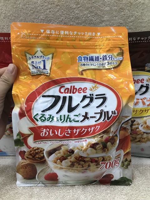 [Hàng Nhật] Ngũ cốc Calbee Nhật Bản 800gram.