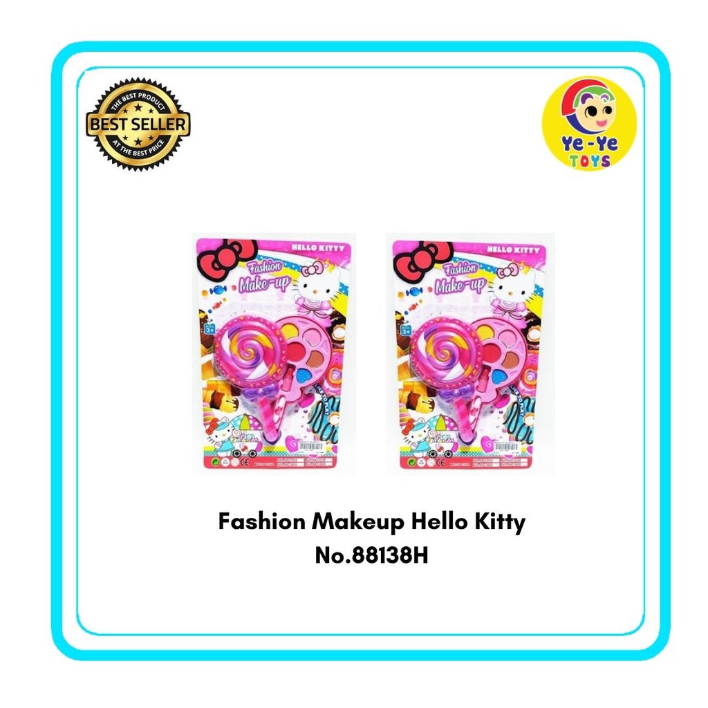 (hàng Mới Về) Đồ Chơi Trang Điểm Hình Hello Kitty Xinh Xắn No.88138h