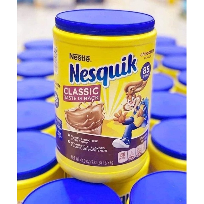 Bột Cacao Nestle Néquik của Mỹ hộp 1.275kg