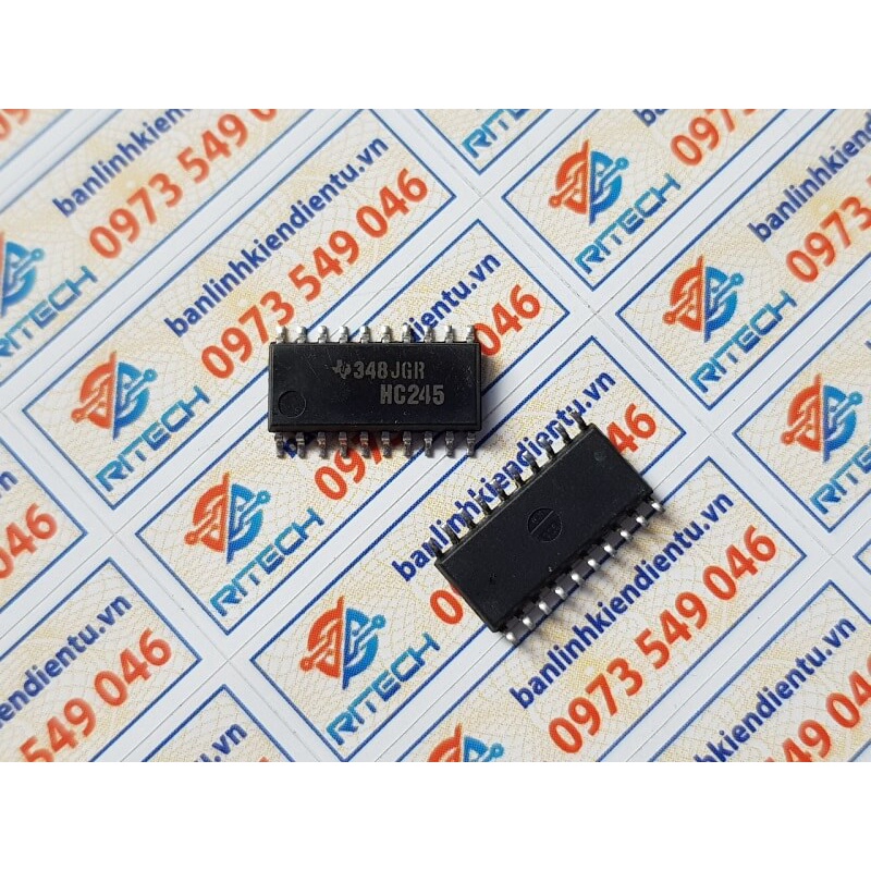 [Combo 5 chiếc] HC245, 74HC245 IC Chuyên Dụng SOP-20 5.2MM