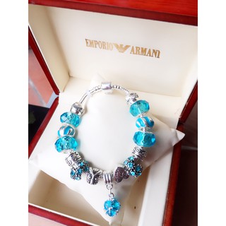 Vòng tay CHARM bạc thái siêu đẹp
