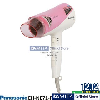 Freeship máy sấy tóc tạo ion panasonic eh-ne71-p645 - 2000w - made in thái lan - chính hãng