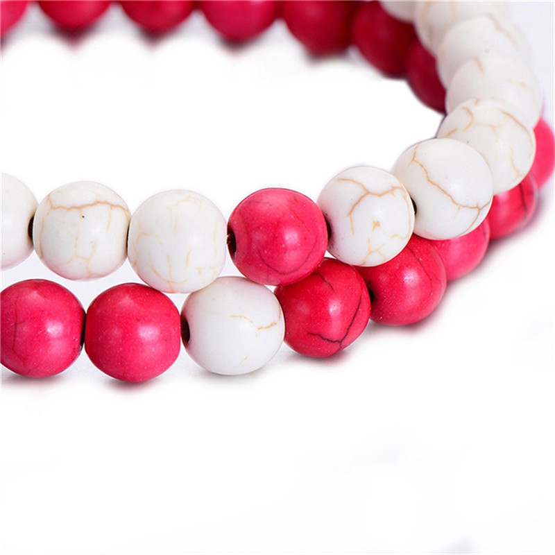 Vòng tay chuỗi hạt đá núi lửa tự nhiên chất lượng