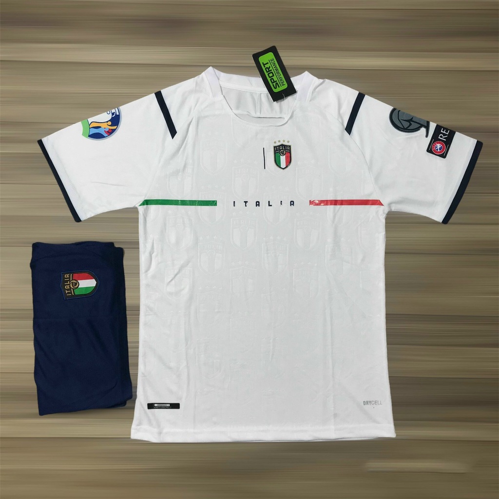 Áo quần Bóng Đá Đội Tuyển Italia- Vải Thái Cao Cấp - Co Giãn 4 Chiều