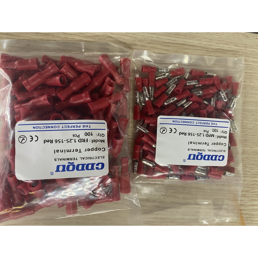 Đầu cos nối nhanh cho dây 0,5-1,5mm2