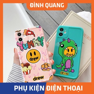 Ốp lưng iphone viền nổi d.rew 6/6plus/6s/6splus/7/7plus/8/8plus/x/xr/xs/11/12/pro/max/plus/promax - ĐQ Store