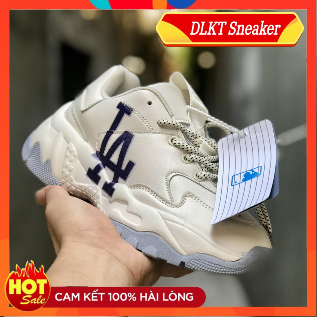 {🆂🅰🅻🅴 🅻Ớ🅽} Giày MLBNY cao cấp full box bill  Freeship  Giày Tăng Chiều Cao Sneaker MLBLA dành cho nam nữ