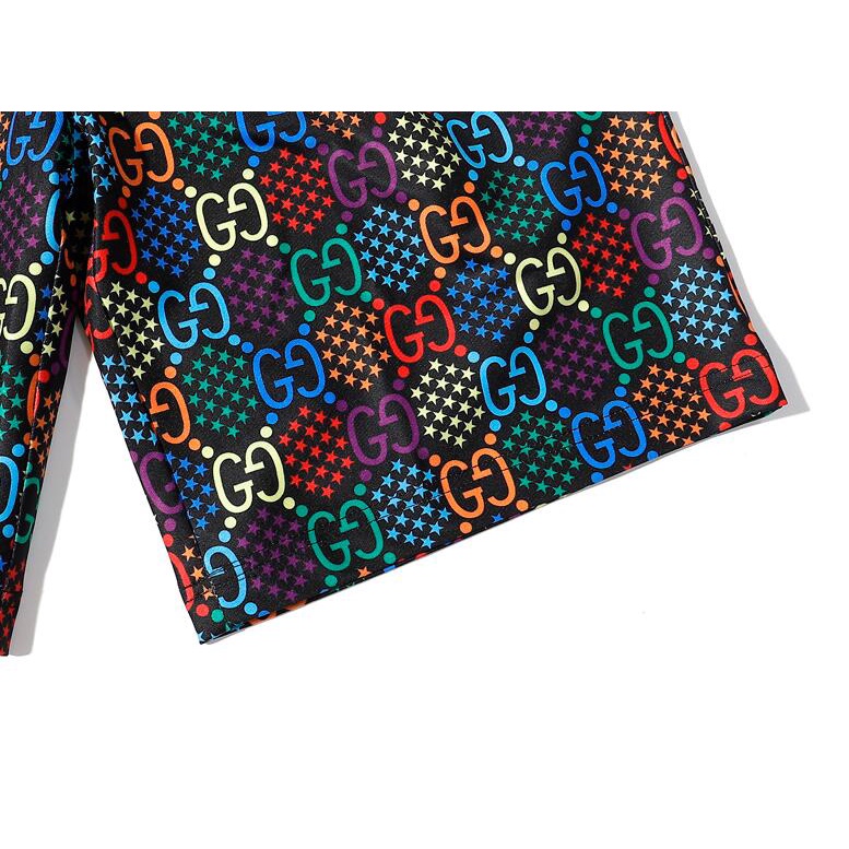 Quần Short Cotton In Họa Tiết Thời Trang Cho Nam Nữ