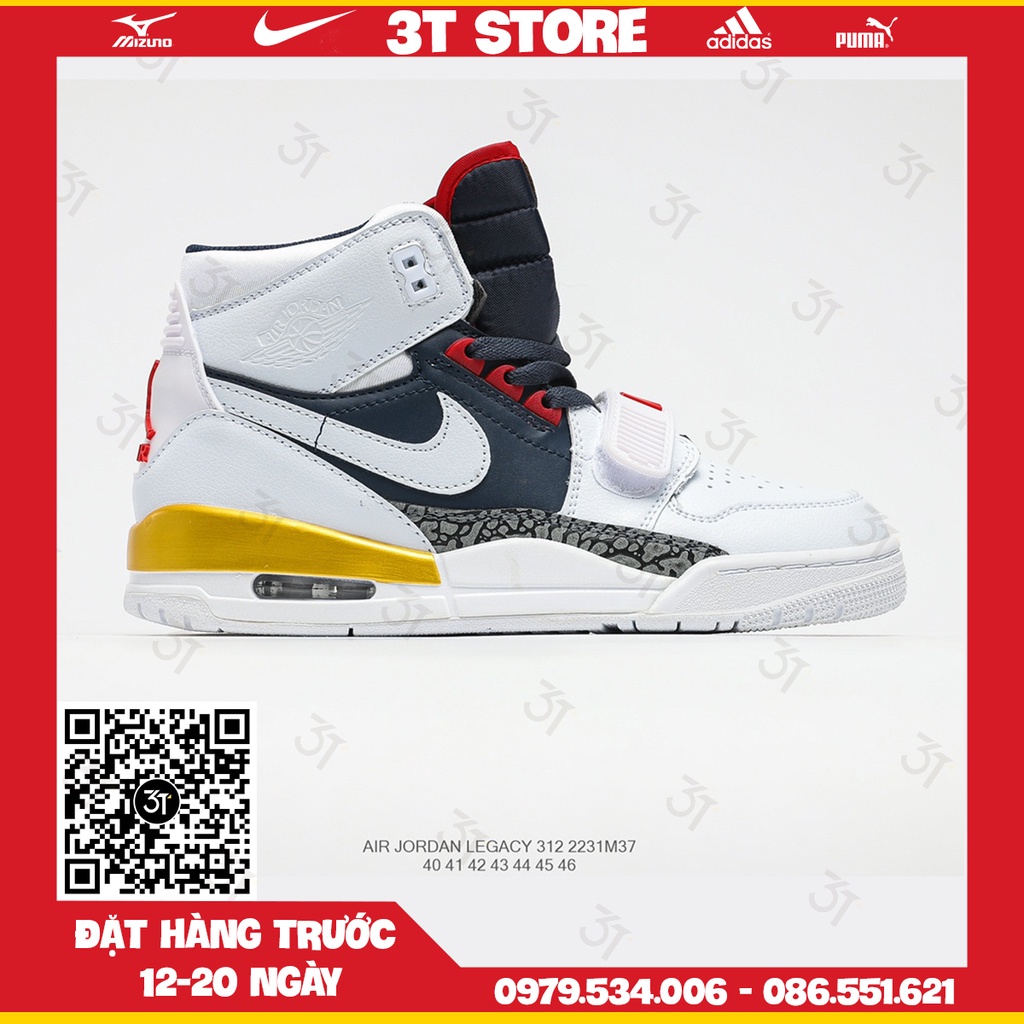 GIÀY SNEAKER MÃ SẢN PHẨM_Air Jordan Legacy 312 Low AJ312  NHIỀU MÀU PHONG CÁCH FULLBOX + FREESHIP