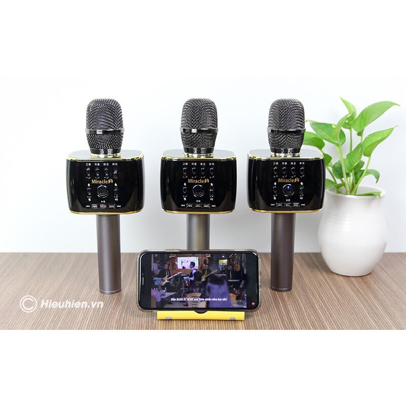 [Hàn Quốc]Micro Karaoke Bluetooth Miracle M70 Chính Hãng Hàn Quốc