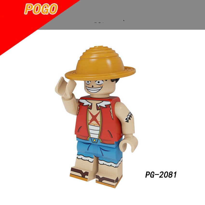 Đồ Chơi Minifigures One Piece Đảo Hải Tặc - Các Mẫu Nhân Vật Nami Franky Ace Brook Sabo Crocodile PG8244