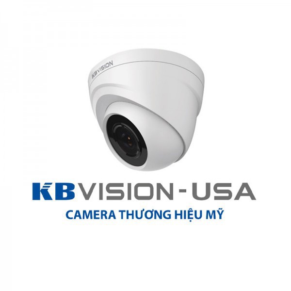 Camera bán cầu trong nhà Kbvision KX-2112CB4 2.0M fulhd thương hiệu USA, hồng ngoại 20 mét, quan sát rõ nét ngày đêm