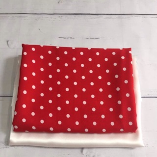 Vải áo dài Chấm bi