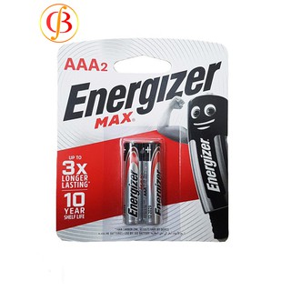 Pin điều khiển, pin AAA Energizer Alkaline, Pin đũa E92 Energizer ( vỉ 2 viên )