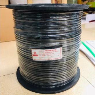 Hot  Dây mạng 4 lõi đồng có gia cường lẻ  đi ngoài trời khuyến mãi bấm sẵn 2 đầu cáp  hàng công ty