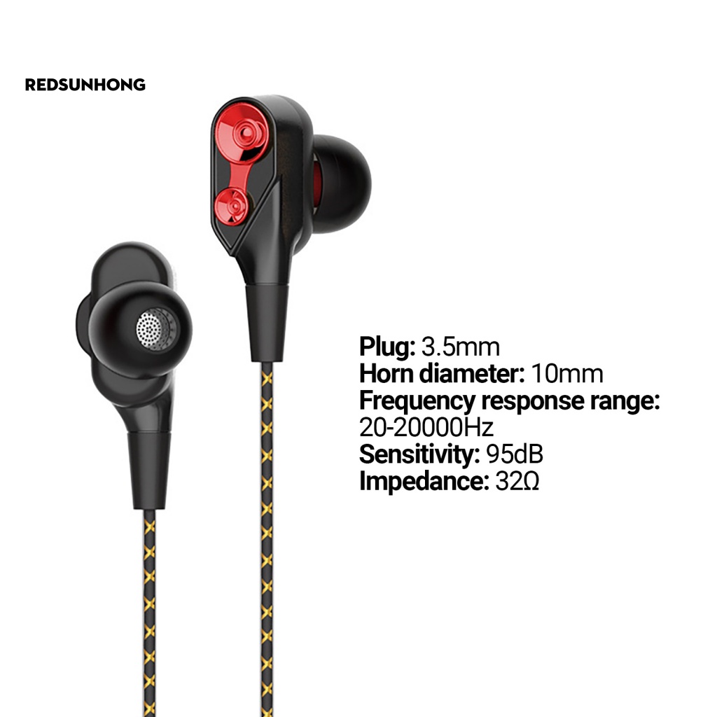 Tai Nghe Nhét Tai 3.5mm Thiết Kế Siêu Nhẹ Thời Trang Cho Điện Thoại