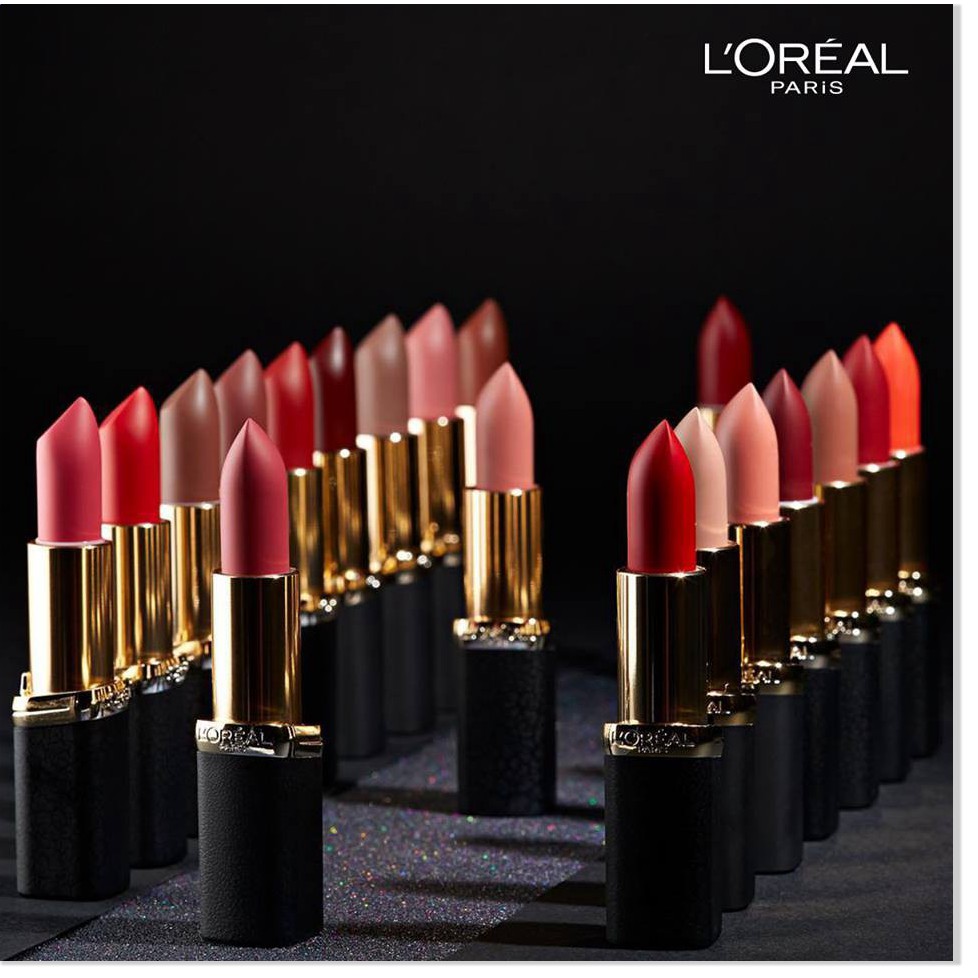 [Mã chiết khấu giảm giá mỹ phẩm chính hãng] Son Lì Mịn Môi LOreal Color Riche Matte 3.7g