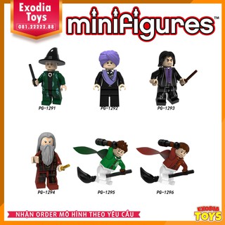 Xếp hình Minifigure Nhân vật cậu bé phù thủy  Harry Potter - Đồ Chơi Lắp Ghép Sáng Tạo - POGO PG8162