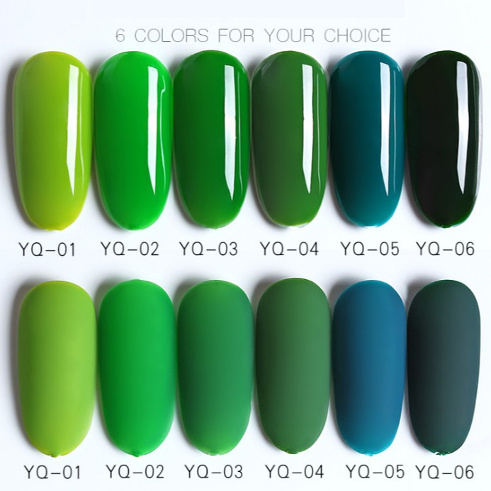 Sơn gel AS - màu xanh chuối mã YQ