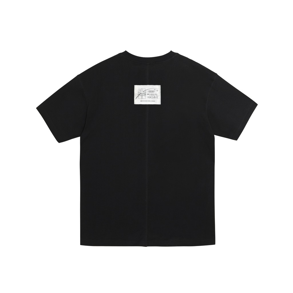 Áo thun 'GOLDIE UNSEEN DIMENSION' 100% cotton 2 chiều màu đen